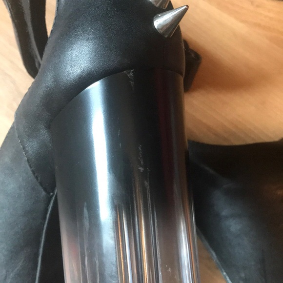 UNIF marychain black studs platform maryjane goth - Picture 8 of 8